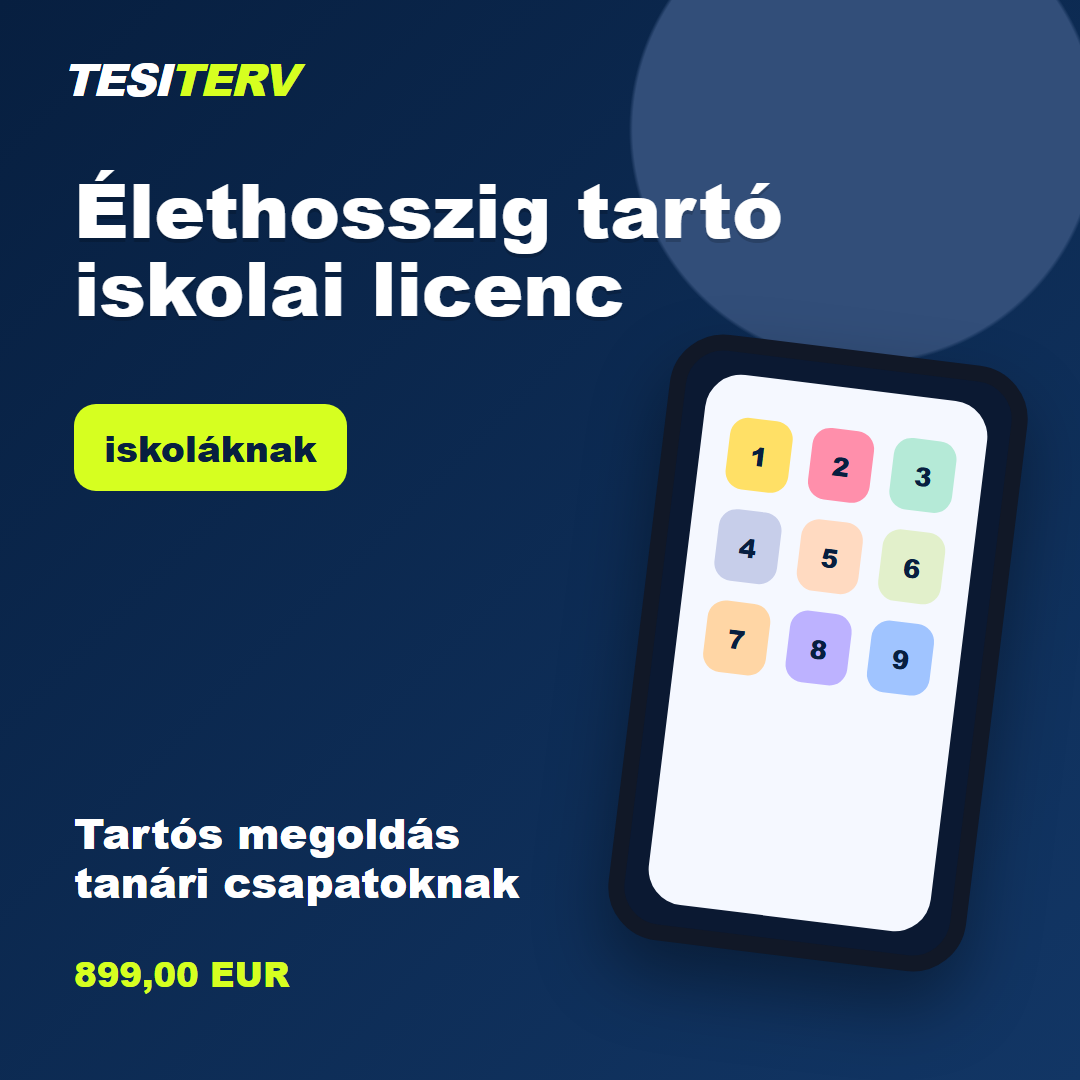 Élethosszig tartó iskolai licenc általános iskolához